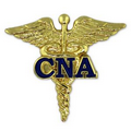 CNA Caduceus Lapel Pin - Blue
